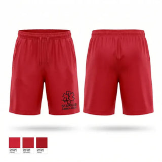 Athletic Shorts With Pockets, Sturgis Ambulance, EMS/EMT, Teamtime, Team time, sublimation, custom sports apparel, team uniforms, spirit wear, spiritwear, sports uniforms, custom shirts, team store, custom team store, fundraiser sports, apparel fundraiser