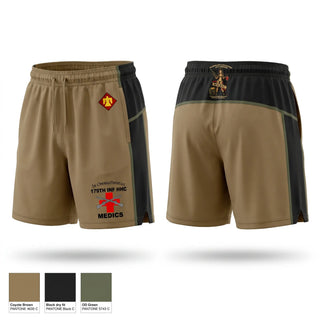 Athletic Shorts With Pockets, 179 HHC Medics, National Guard, Teamtime, Team time, sublimation, custom sports apparel, team uniforms, spirit wear, spiritwear, sports uniforms, custom shirts, team store, custom team store, fundraiser sports, apparel fundraiser