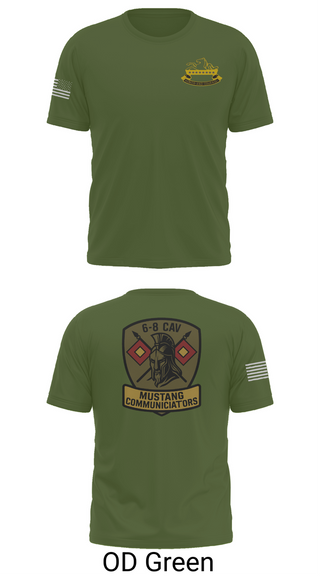 Short Sleeve Performance Shirt, 6-8 CAV, , Teamtime, Team time, sublimation, custom sports apparel, team uniforms, spirit wear, spiritwear, sports uniforms, custom shirts, team store, custom team store, fundraiser sports, apparel fundraiser