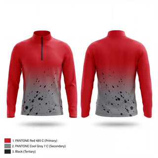 Quarter Zip Jacket, Ooltewah Lady Owls, Women's Basketball, Teamtime, Team time, sublimation, custom sports apparel, team uniforms, spirit wear, spiritwear, sports uniforms, custom shirts, team store, custom team store, fundraiser sports, apparel fundraiser