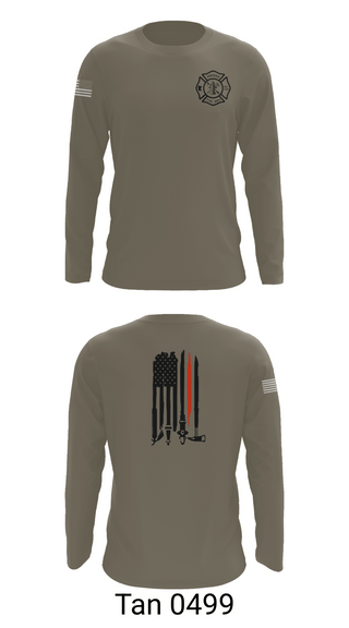 Long Sleeve Performance Shirt, Odessa Fire Department, Fire Department, Teamtime, Team time, sublimation, custom sports apparel, team uniforms, spirit wear, spiritwear, sports uniforms, custom shirts, team store, custom team store, fundraiser sports, apparel fundraiser