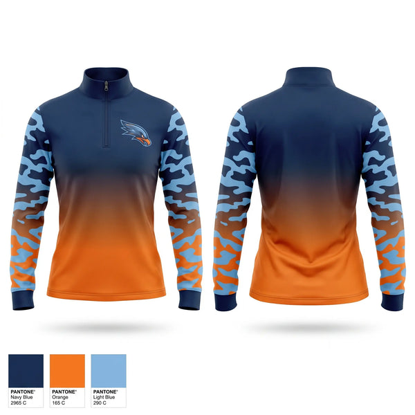 Quarter Zip Jacket, Herbert Akins Road Middle School, Track & Field, Teamtime, Team time, sublimation, custom sports apparel, team uniforms, spirit wear, spiritwear, sports uniforms, custom shirts, team store, custom team store, fundraiser sports, apparel fundraiser