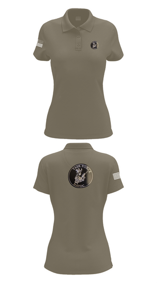 Womens Short Sleeve Performance Polo, Task Force Havoc, , Teamtime, Team time, sublimation, custom sports apparel, team uniforms, spirit wear, spiritwear, sports uniforms, custom shirts, team store, custom team store, fundraiser sports, apparel fundraiser