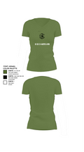 D Co 3-140th AVN 89038545 Women's Short Sleeve V-neck Shirt - 42