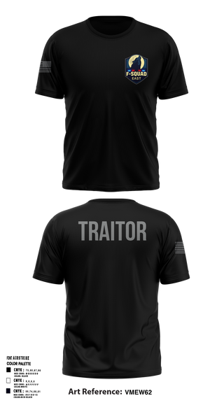 Short Sleeve Performance Shirt, F- Squad East, Police, Teamtime, Team time, sublimation, custom sports apparel, team uniforms, spirit wear, spiritwear, sports uniforms, custom shirts, team store, custom team store, fundraiser sports, apparel fundraiser