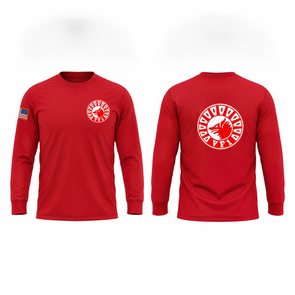 Long Sleeve Performance Shirt, VF-1 Wolfpack, Navy, Teamtime, Team time, sublimation, custom sports apparel, team uniforms, spirit wear, spiritwear, sports uniforms, custom shirts, team store, custom team store, fundraiser sports, apparel fundraiser