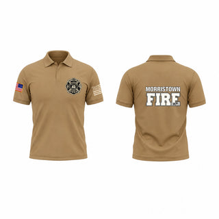 Short Sleeve Performance Polo, MORRISTOWN FIRE, Fire Department, Teamtime, Team time, sublimation, custom sports apparel, team uniforms, spirit wear, spiritwear, sports uniforms, custom shirts, team store, custom team store, fundraiser sports, apparel fundraiser
