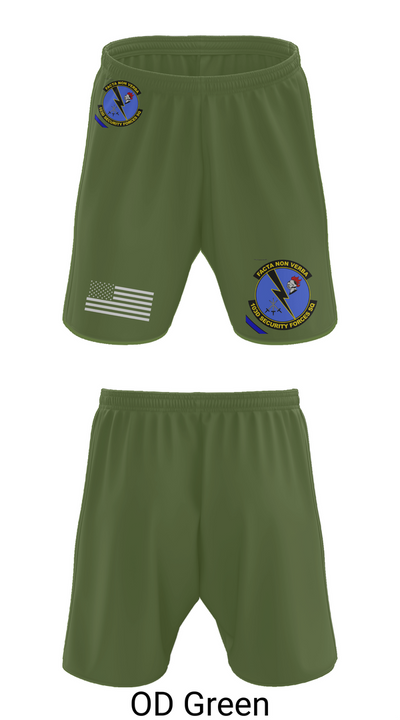 103d SECURITY FORCES SQUADRON 19845829 Athletic Shorts With Pockets - 49