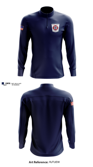 Quarter Zip Jacket, Dillon County Emergency Services, Fire Department, Teamtime, Team time, sublimation, custom sports apparel, team uniforms, spirit wear, spiritwear, sports uniforms, custom shirts, team store, custom team store, fundraiser sports, apparel fundraiser