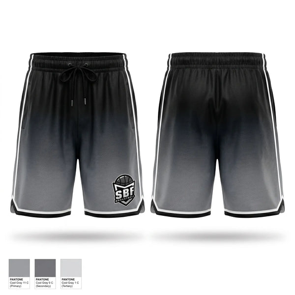 Mens Reversible Basketball Shorts, SBF, Men's Basketball, Teamtime, Team time, sublimation, custom sports apparel, team uniforms, spirit wear, spiritwear, sports uniforms, custom shirts, team store, custom team store, fundraiser sports, apparel fundraiser