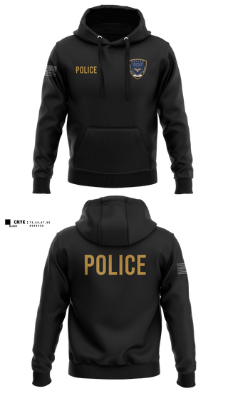 Hoodie, Bibb County BOE Police Department, Police, Teamtime, Team time, sublimation, custom sports apparel, team uniforms, spirit wear, spiritwear, sports uniforms, custom shirts, team store, custom team store, fundraiser sports, apparel fundraiser