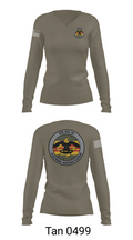 MICO GSB 5TH GROUP EW PLATOON 16265952 Women's Long Sleeve V-neck Shirt - 76