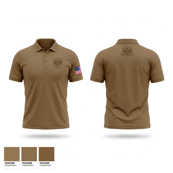 Short Sleeve Performance Polo, 314th CBRN COMPANY, Army, Teamtime, Team time, sublimation, custom sports apparel, team uniforms, spirit wear, spiritwear, sports uniforms, custom shirts, team store, custom team store, fundraiser sports, apparel fundraiser