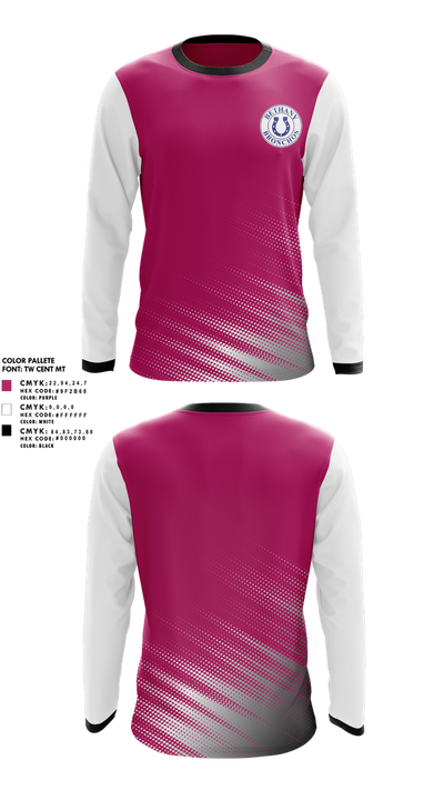 Bethany High School Swimming 75861171 Long Sleeve Performance Shirt 1