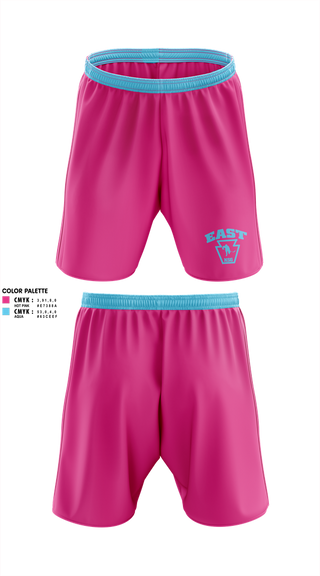 Athletic Shorts With Pockets, KSG East Region, Ice Hockey, Teamtime, Team time, sublimation, custom sports apparel, team uniforms, spirit wear, spiritwear, sports uniforms, custom shirts, team store, custom team store, fundraiser sports, apparel fundraiser