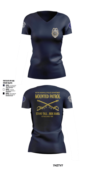 Womens Short Sleeve Vneck Shirt, IAFF Local 3282 La Marque Professional Firefighter's Association, Fire Department, Teamtime, Team time, sublimation, custom sports apparel, team uniforms, spirit wear, spiritwear, sports uniforms, custom shirts, team store, custom team store, fundraiser sports, apparel fundraiser