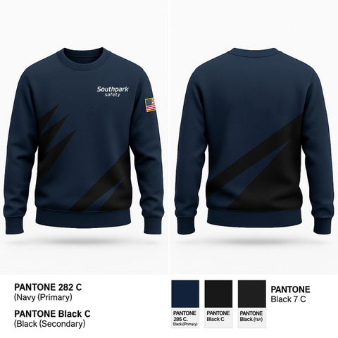 Crew Neck Sweatshirt, Southpark safety, , Teamtime, Team time, sublimation, custom sports apparel, team uniforms, spirit wear, spiritwear, sports uniforms, custom shirts, team store, custom team store, fundraiser sports, apparel fundraiser