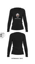 Superior Police Department 92849766 Women's Long Sleeve V-neck Shirt - 21