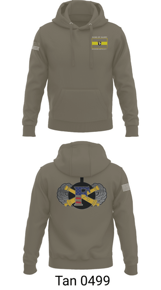 Hoodie, Freedom FSC, 1-320th FAR, Army, Teamtime, Team time, sublimation, custom sports apparel, team uniforms, spirit wear, spiritwear, sports uniforms, custom shirts, team store, custom team store, fundraiser sports, apparel fundraiser