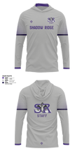 Shadow Ridge Middle School Long Sleeve Performance Shirt with hood - 2
