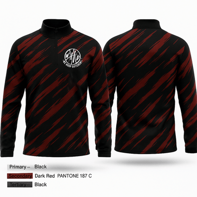 We Hoop Different  Quarter Zip Jacket - 1