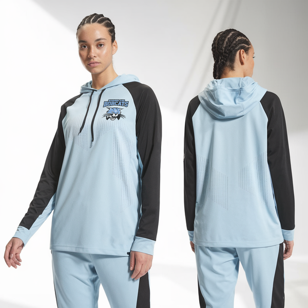Hoodie, Summerland Bobcats, Women's Basketball, Teamtime, Team time, sublimation, custom sports apparel, team uniforms, spirit wear, spiritwear, sports uniforms, custom shirts, team store, custom team store, fundraiser sports, apparel fundraiser