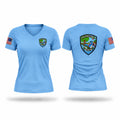 Baldwin Police Department Women's Short Sleeve V-neck Shirt - 1
