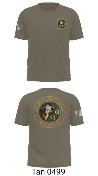 TCSO DISPATCH 56135562 Short Sleeve Performance Shirt - 72