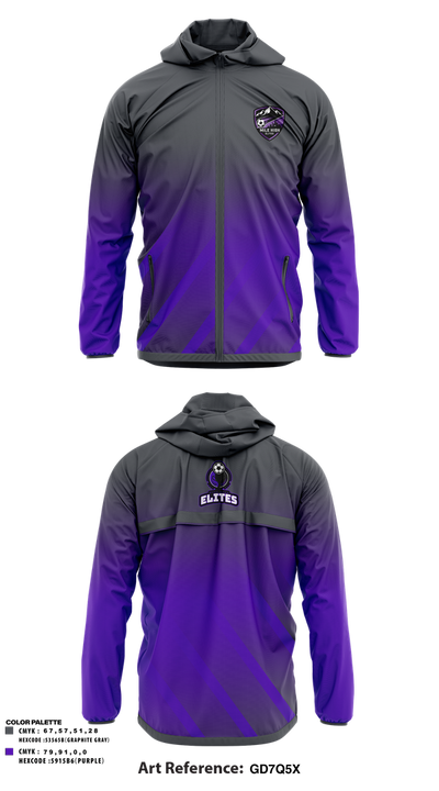 Mile High Elites FC 84991839 Windbreaker - 1