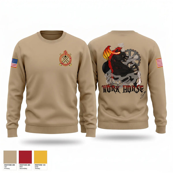 Crew Neck Sweatshirt, 1-51 ADA D.CO MAINT PLT, Army, Teamtime, Team time, sublimation, custom sports apparel, team uniforms, spirit wear, spiritwear, sports uniforms, custom shirts, team store, custom team store, fundraiser sports, apparel fundraiser