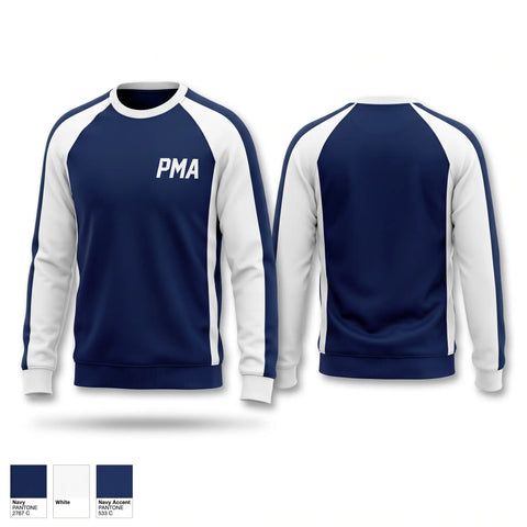 Crew Neck Sweatshirt, PMA, , Teamtime, Team time, sublimation, custom sports apparel, team uniforms, spirit wear, spiritwear, sports uniforms, custom shirts, team store, custom team store, fundraiser sports, apparel fundraiser