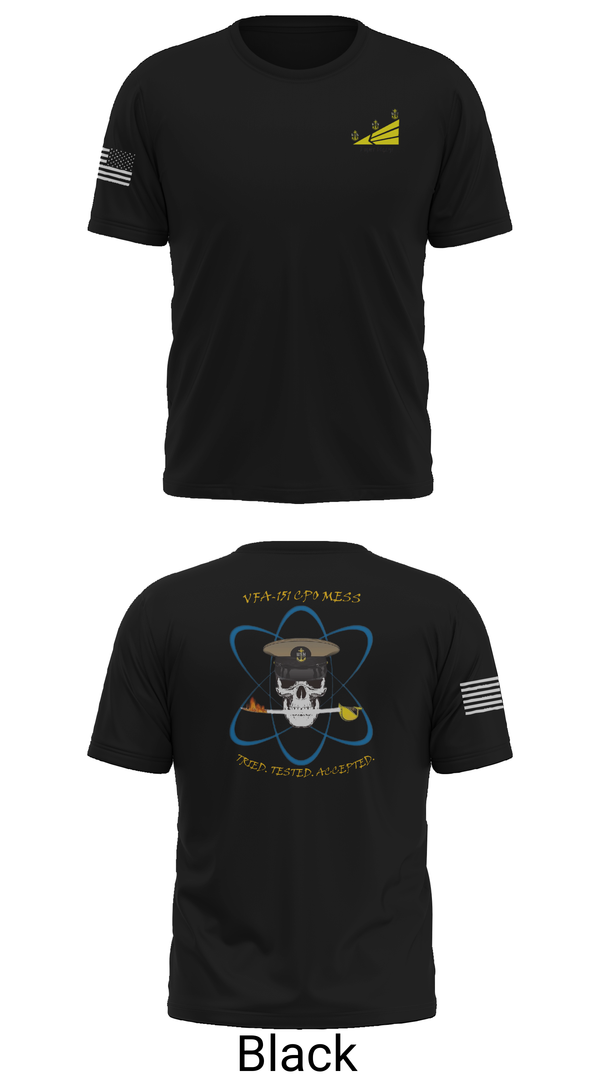 Old School Cotton Feel Shirt, VFA-151, , Teamtime, Team time, sublimation, custom sports apparel, team uniforms, spirit wear, spiritwear, sports uniforms, custom shirts, team store, custom team store, fundraiser sports, apparel fundraiser