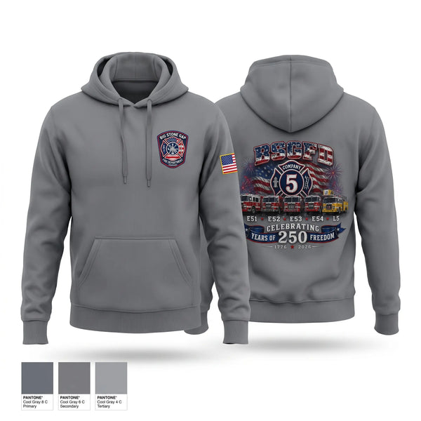 Hoodie, Big Stone Gap, Fire Department, Teamtime, Team time, sublimation, custom sports apparel, team uniforms, spirit wear, spiritwear, sports uniforms, custom shirts, team store, custom team store, fundraiser sports, apparel fundraiser