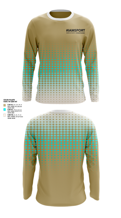 #Iamsport 6647731 Long Sleeve Performance Shirt 1