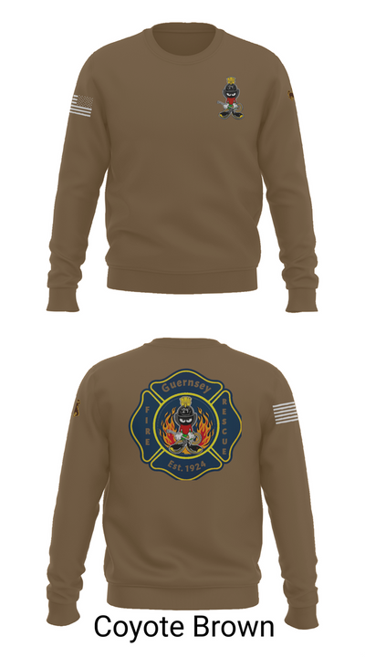 Guernsey Fire & Rescue 73903813 Crew Neck Sweatshirt - 5