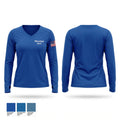 Mounted Unit Women's Long Sleeve V-neck Shirt - 1