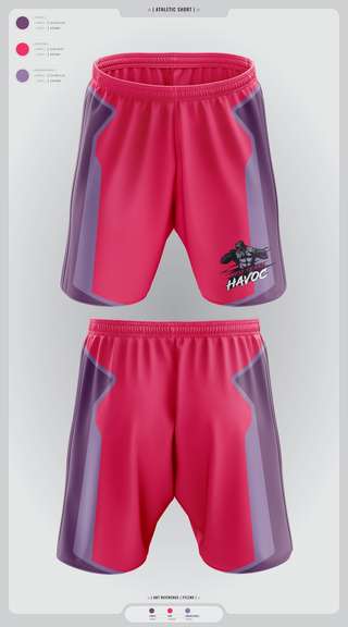 Athletic Shorts With Pockets, West texas Havoc, Baseball, Teamtime, Team time, sublimation, custom sports apparel, team uniforms, spirit wear, spiritwear, sports uniforms, custom shirts, team store, custom team store, fundraiser sports, apparel fundraiser