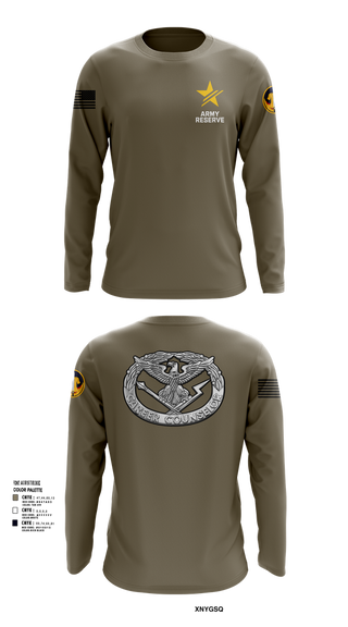 Long Sleeve Performance Shirt, ARCC, Army, Teamtime, Team time, sublimation, custom sports apparel, team uniforms, spirit wear, spiritwear, sports uniforms, custom shirts, team store, custom team store, fundraiser sports, apparel fundraiser