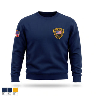 Crew Neck Sweatshirt, Wheeling Police Department, Police, Teamtime, Team time, sublimation, custom sports apparel, team uniforms, spirit wear, spiritwear, sports uniforms, custom shirts, team store, custom team store, fundraiser sports, apparel fundraiser