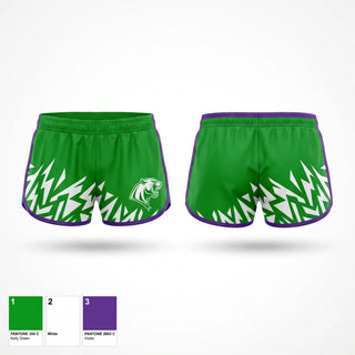 Womens Shorts, Cougars, Women's Basketball, Teamtime, Team time, sublimation, custom sports apparel, team uniforms, spirit wear, spiritwear, sports uniforms, custom shirts, team store, custom team store, fundraiser sports, apparel fundraiser
