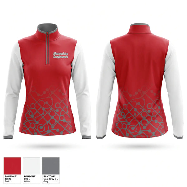 Quarter Zip Jacket, Marmaduke Greyhounds, Softball, Teamtime, Team time, sublimation, custom sports apparel, team uniforms, spirit wear, spiritwear, sports uniforms, custom shirts, team store, custom team store, fundraiser sports, apparel fundraiser