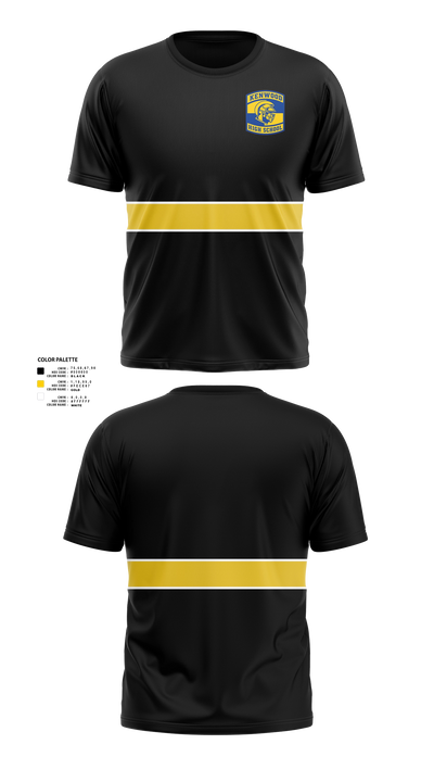 The Black Knights 53401039 Soft Poly Tee Cotton Like Feel - 21