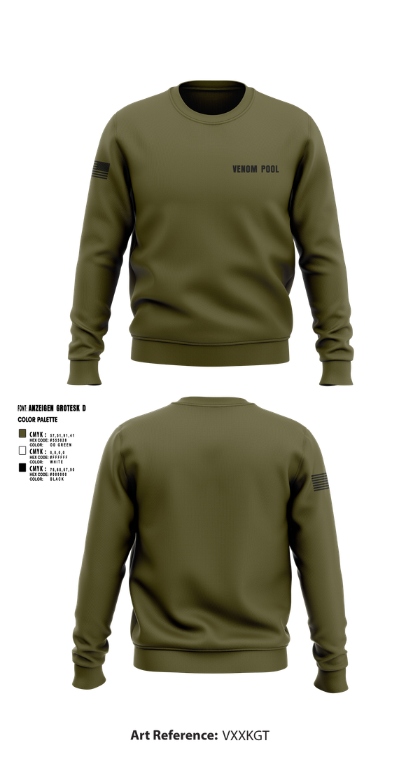 Crew Neck Sweatshirt, Venom Pool, , Teamtime, Team time, sublimation, custom sports apparel, team uniforms, spirit wear, spiritwear, sports uniforms, custom shirts, team store, custom team store, fundraiser sports, apparel fundraiser