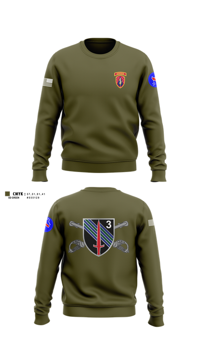 5th SFAB, USARPAC Crew Neck Sweatshirt - 23