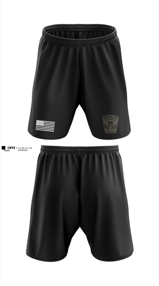 Athletic Shorts With Pockets, Arlington County Bomb Squad, Fire Department, Teamtime, Team time, sublimation, custom sports apparel, team uniforms, spirit wear, spiritwear, sports uniforms, custom shirts, team store, custom team store, fundraiser sports, apparel fundraiser