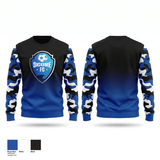 Crew Neck Sweatshirt, Score FC, Women's Soccer, Teamtime, Team time, sublimation, custom sports apparel, team uniforms, spirit wear, spiritwear, sports uniforms, custom shirts, team store, custom team store, fundraiser sports, apparel fundraiser