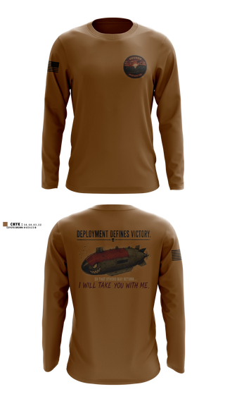 Long Sleeve Performance Shirt, UUVRON FIVE, Navy, Teamtime, Team time, sublimation, custom sports apparel, team uniforms, spirit wear, spiritwear, sports uniforms, custom shirts, team store, custom team store, fundraiser sports, apparel fundraiser