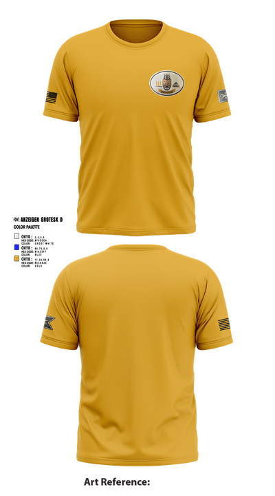 2nd Plt, Doghouse Company, 1/3 TOG 80089099 Short Sleeve Performance Shirt - 3