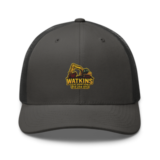 252 EngineersWatkins Excavation Retro Trucker Hat | Yupoong 6606