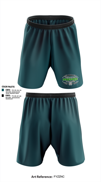 Walter Johnson High School Wildcats 54894865 Athletic Shorts With Pockets - 6